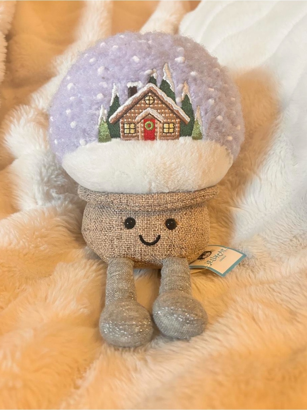 NWT Retired Jellycat Snowglobe Amuseables Cute and Rare